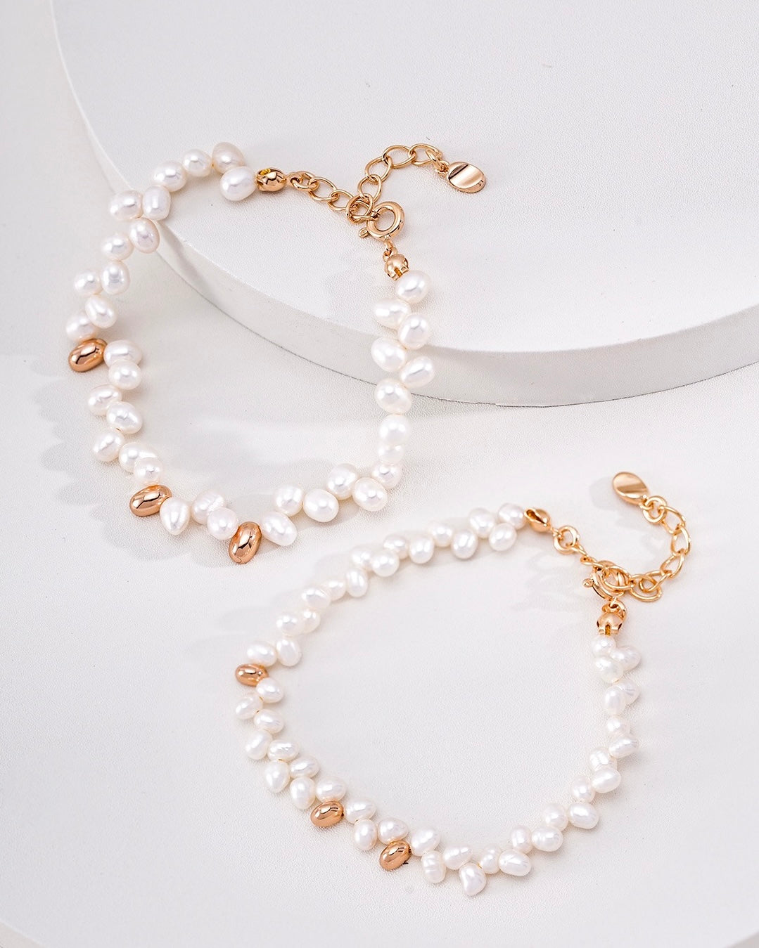 Larger Freshwater Pearl Bracelet | 925 Sterling Silver