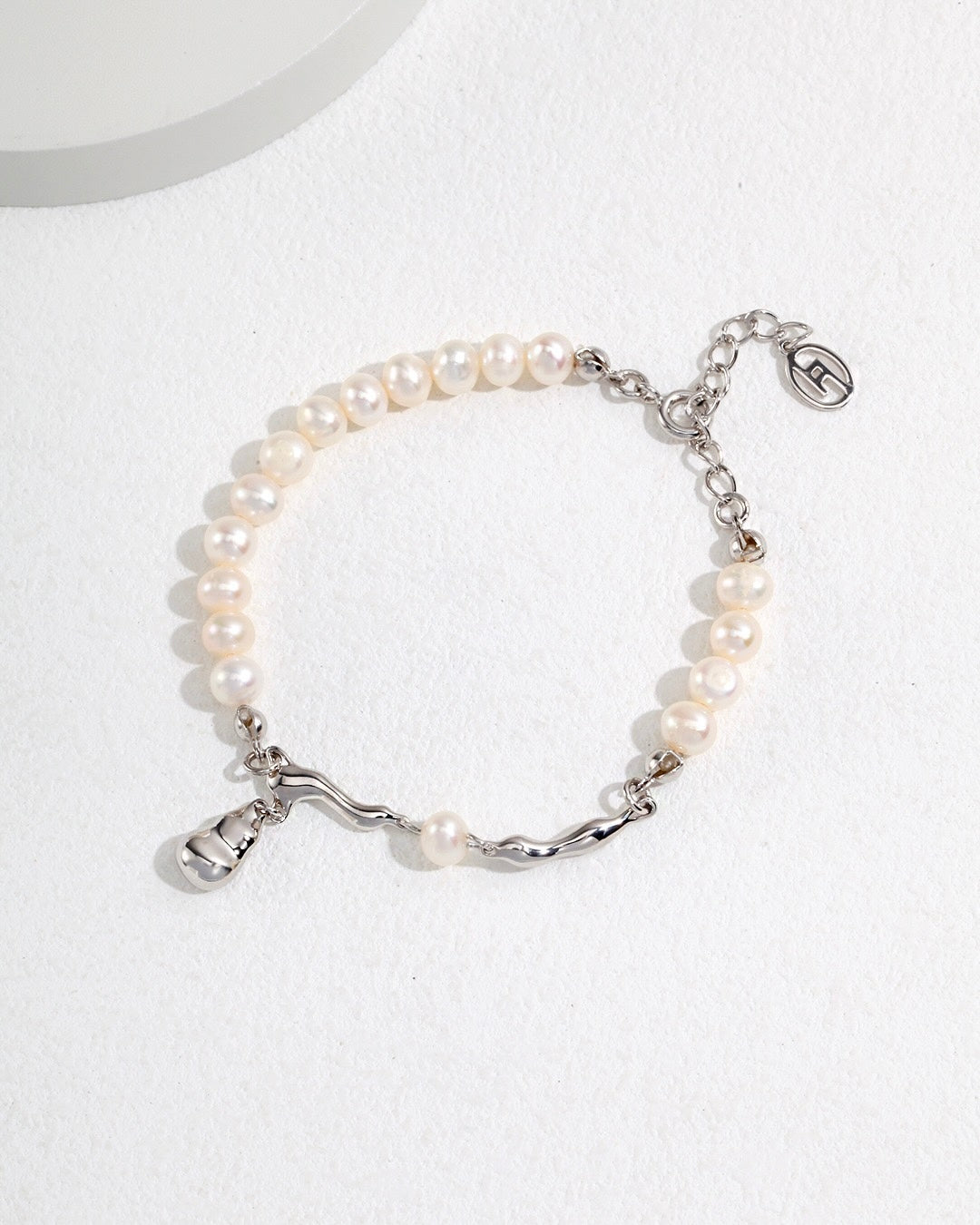Baroque Pearl Bracelet | 925 Sterling Silver
