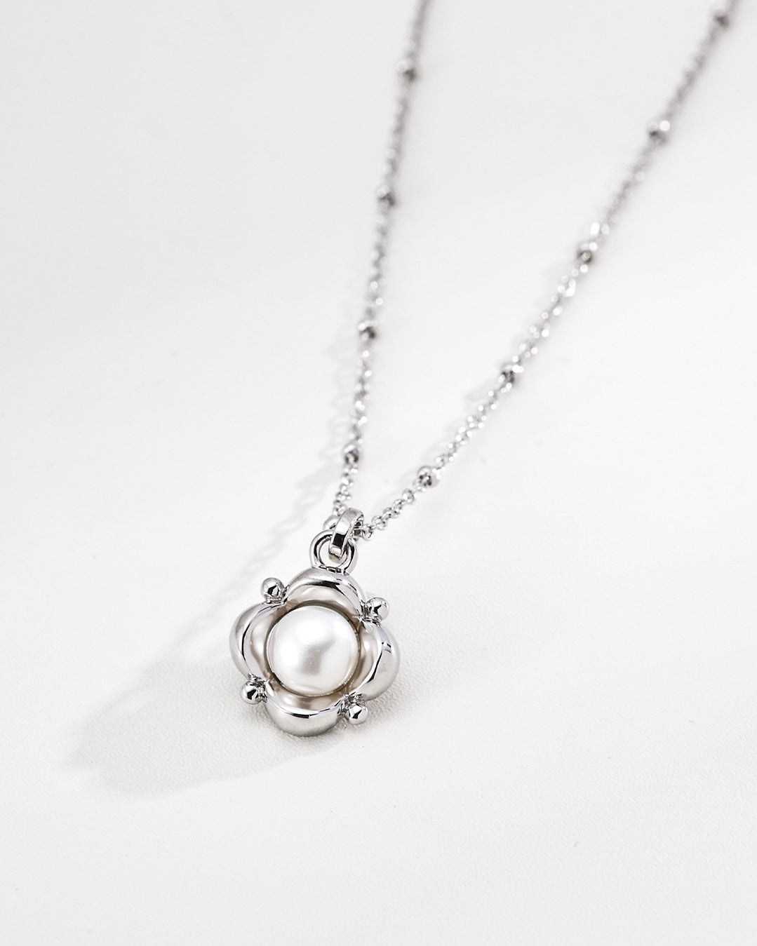 Pearl Pendant Necklace | 925 Sterling Silver