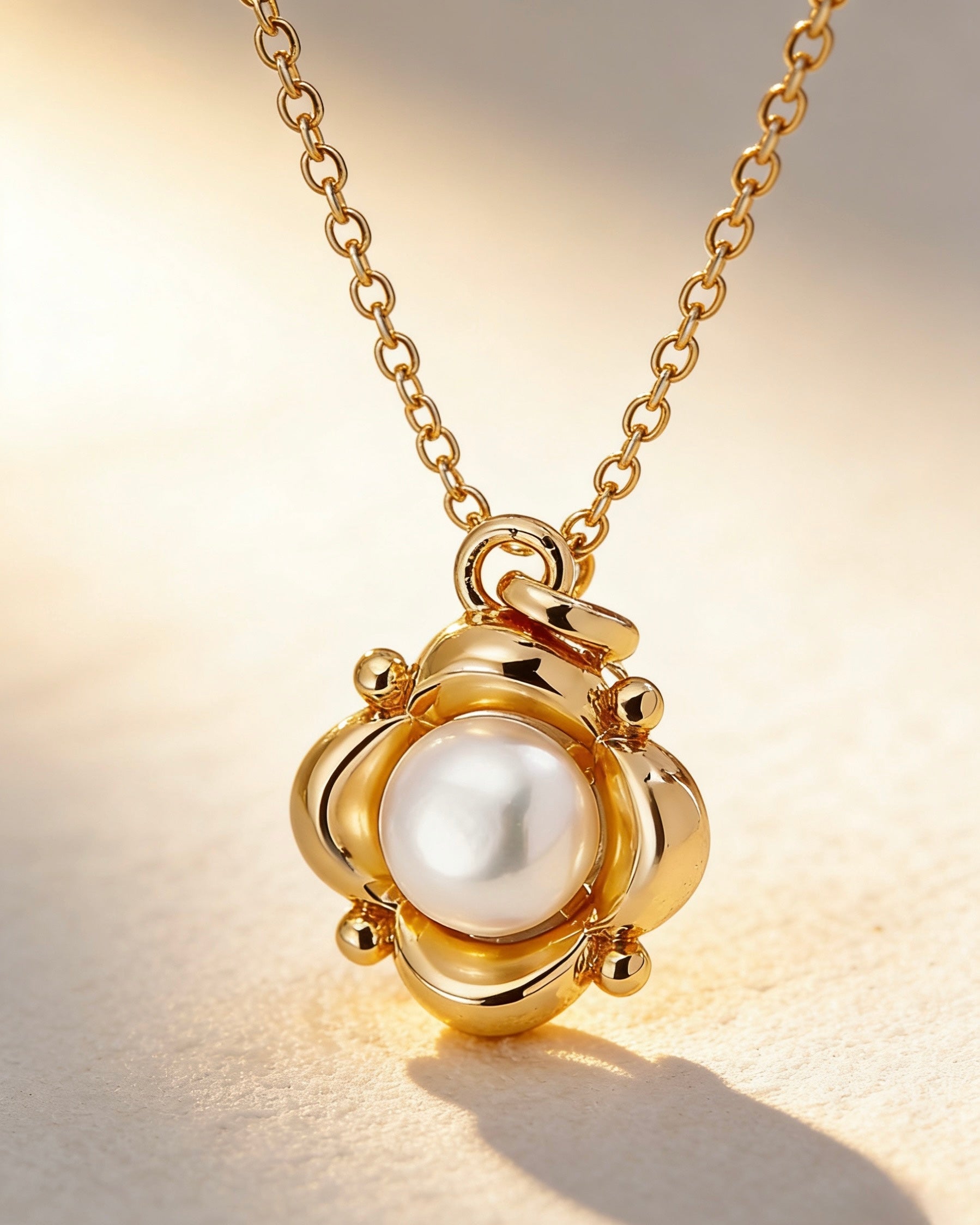 Pearl Pendant Necklace | 925 Sterling Silver
