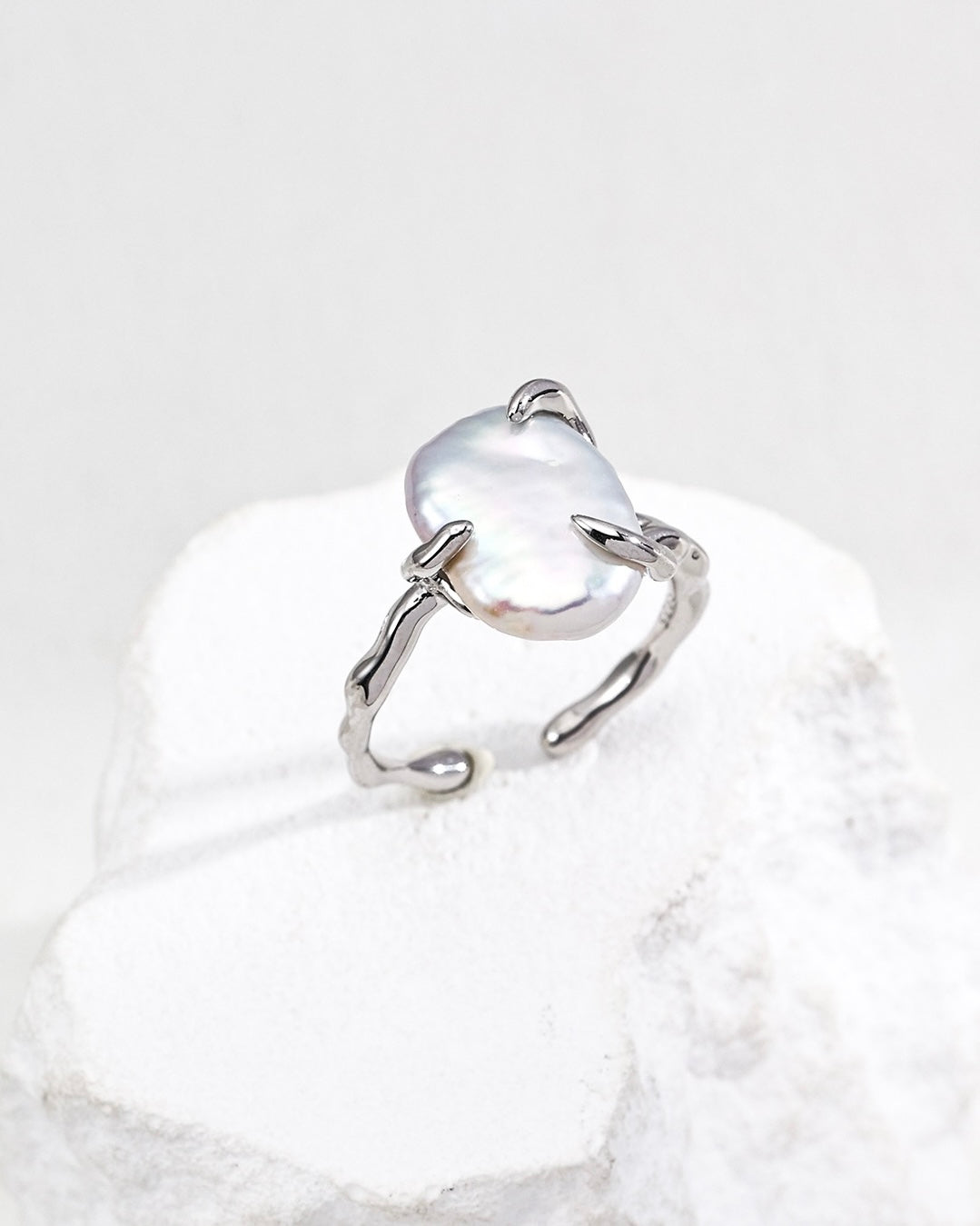 Freshwater Pearl Ring | 925 Sterling Silver