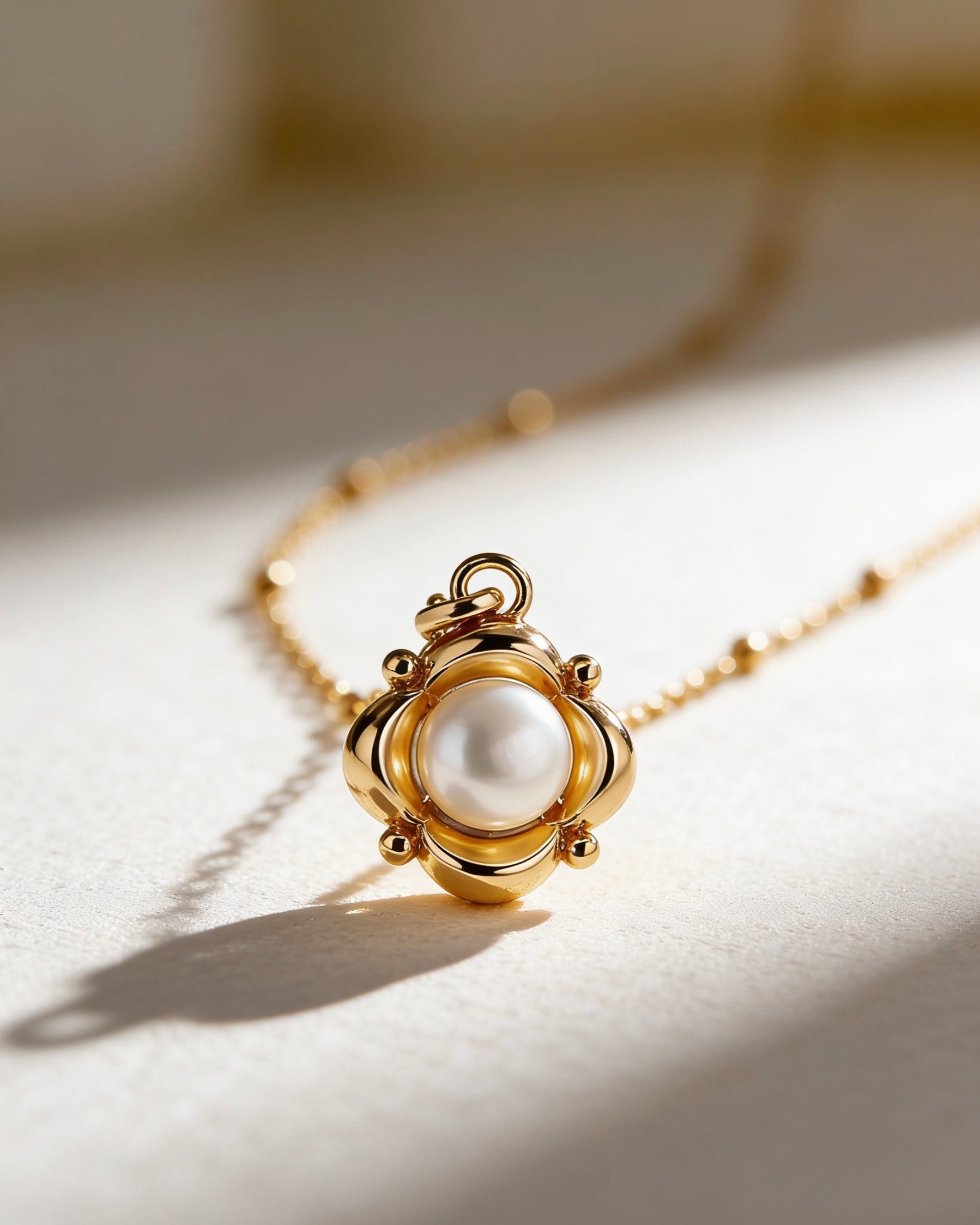 Pearl Pendant Necklace | 925 Sterling Silver