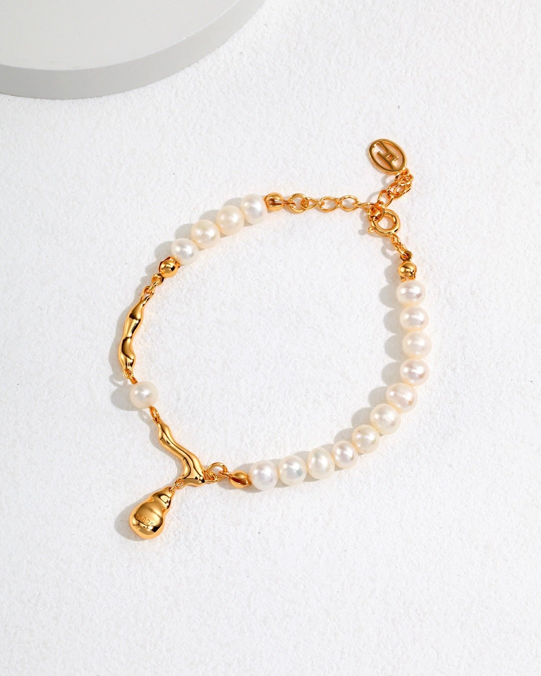 Baroque Pearl Bracelet | 925 Sterling Silver