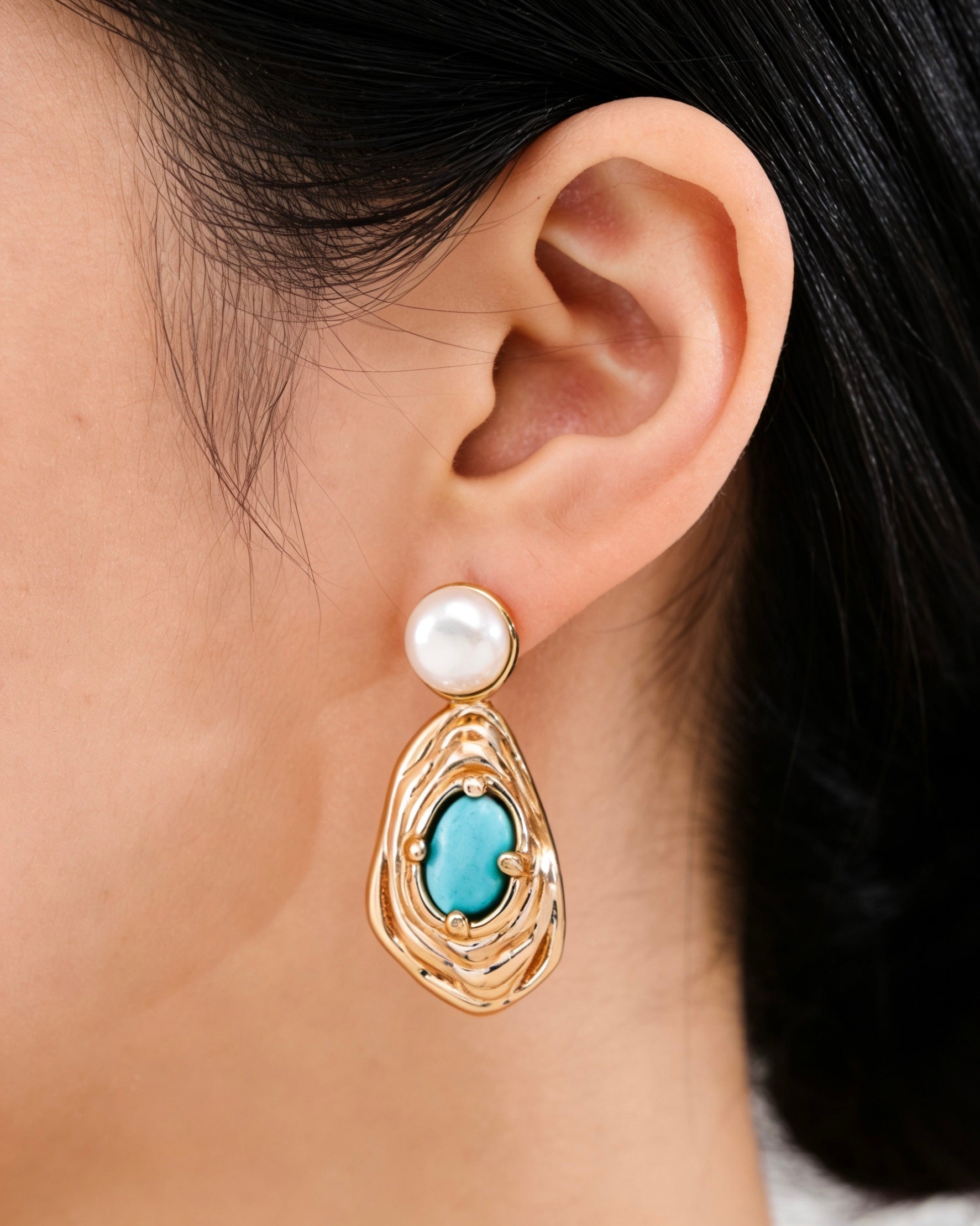 Lava Series Earrings | 925 Sterling Silver