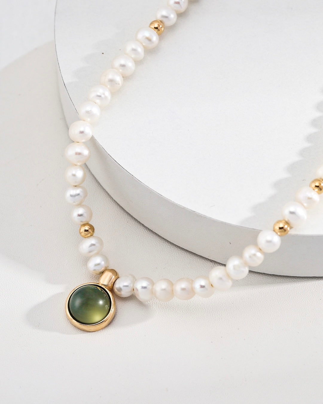 Vintage Pearl Necklace | 925 Sterling Silver