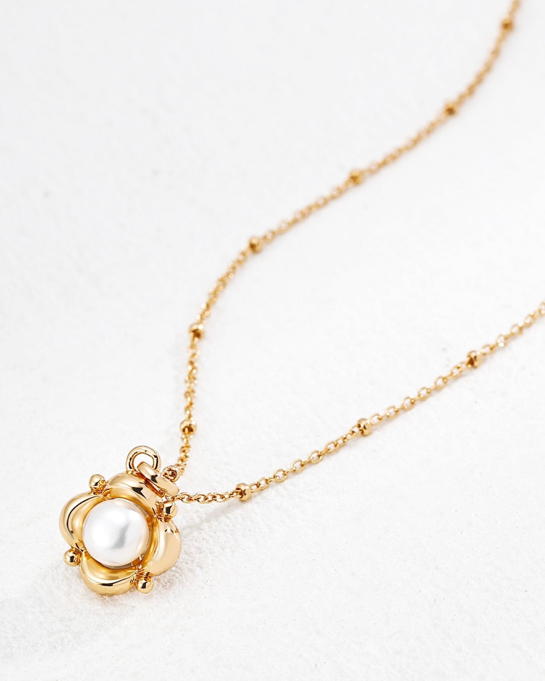 Pearl Pendant Necklace | 925 Sterling Silver