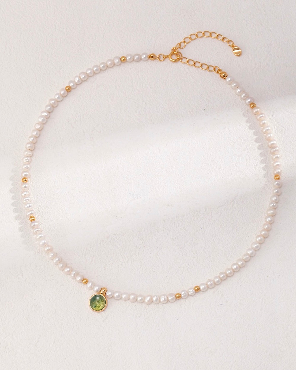 Vintage Pearl Necklace | 925 Sterling Silver