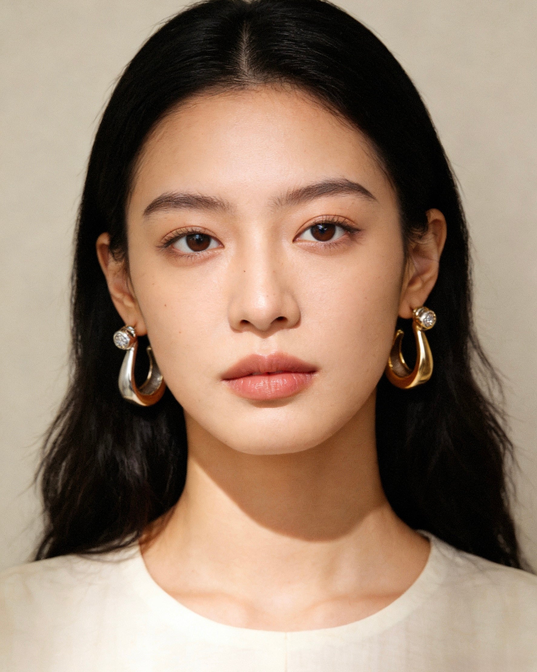 C‑Shaped Earrings | 925 Sterling Silver