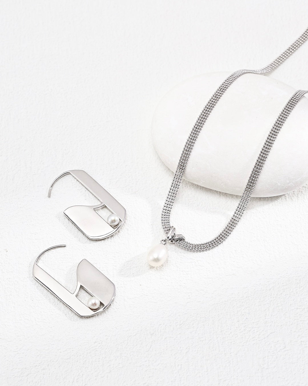 Freshwater Pearl Necklace | 925 Sterling Silver