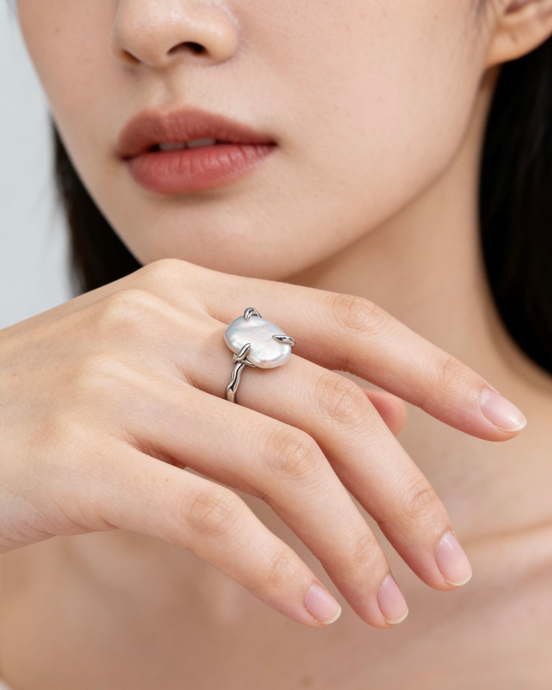 Freshwater Pearl Ring | 925 Sterling Silver