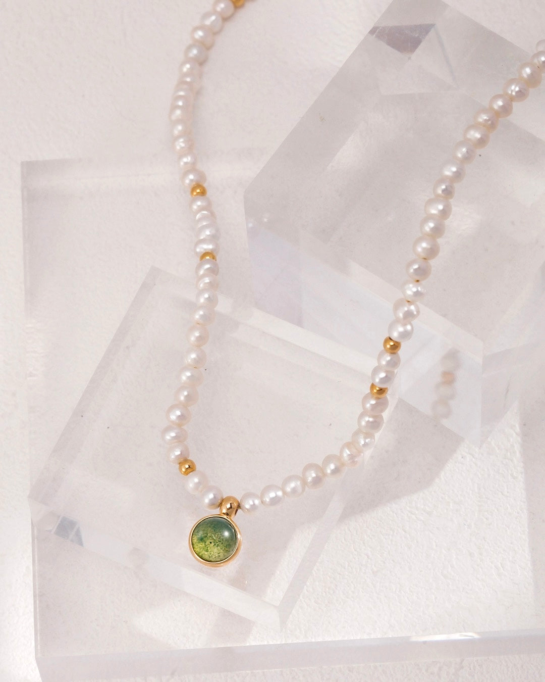 Vintage Pearl Necklace | 925 Sterling Silver