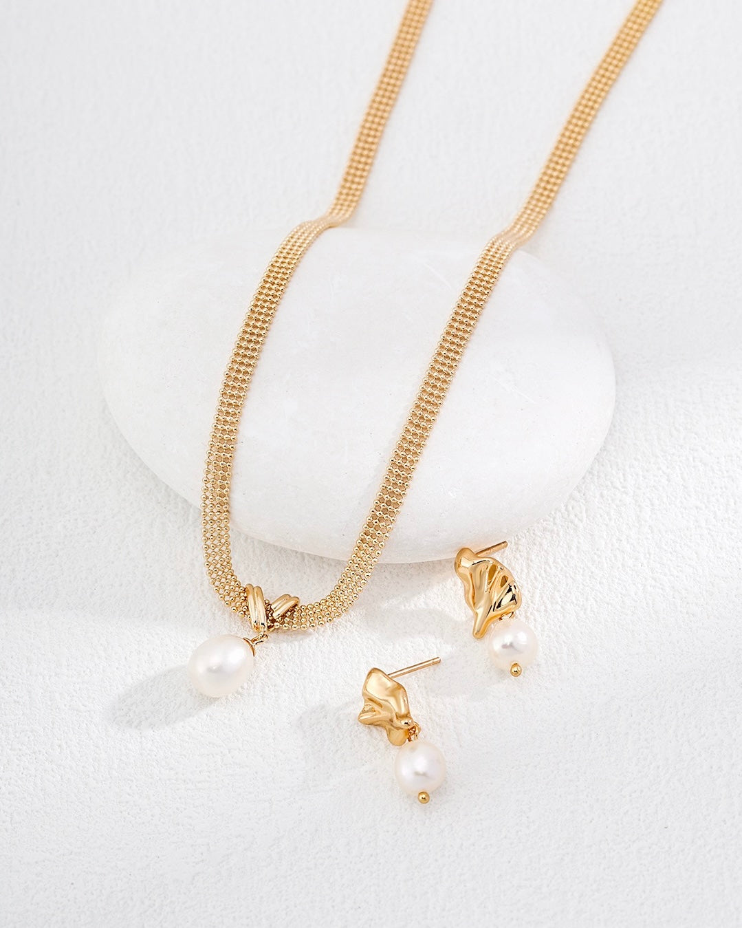 Freshwater Pearl Necklace | 925 Sterling Silver