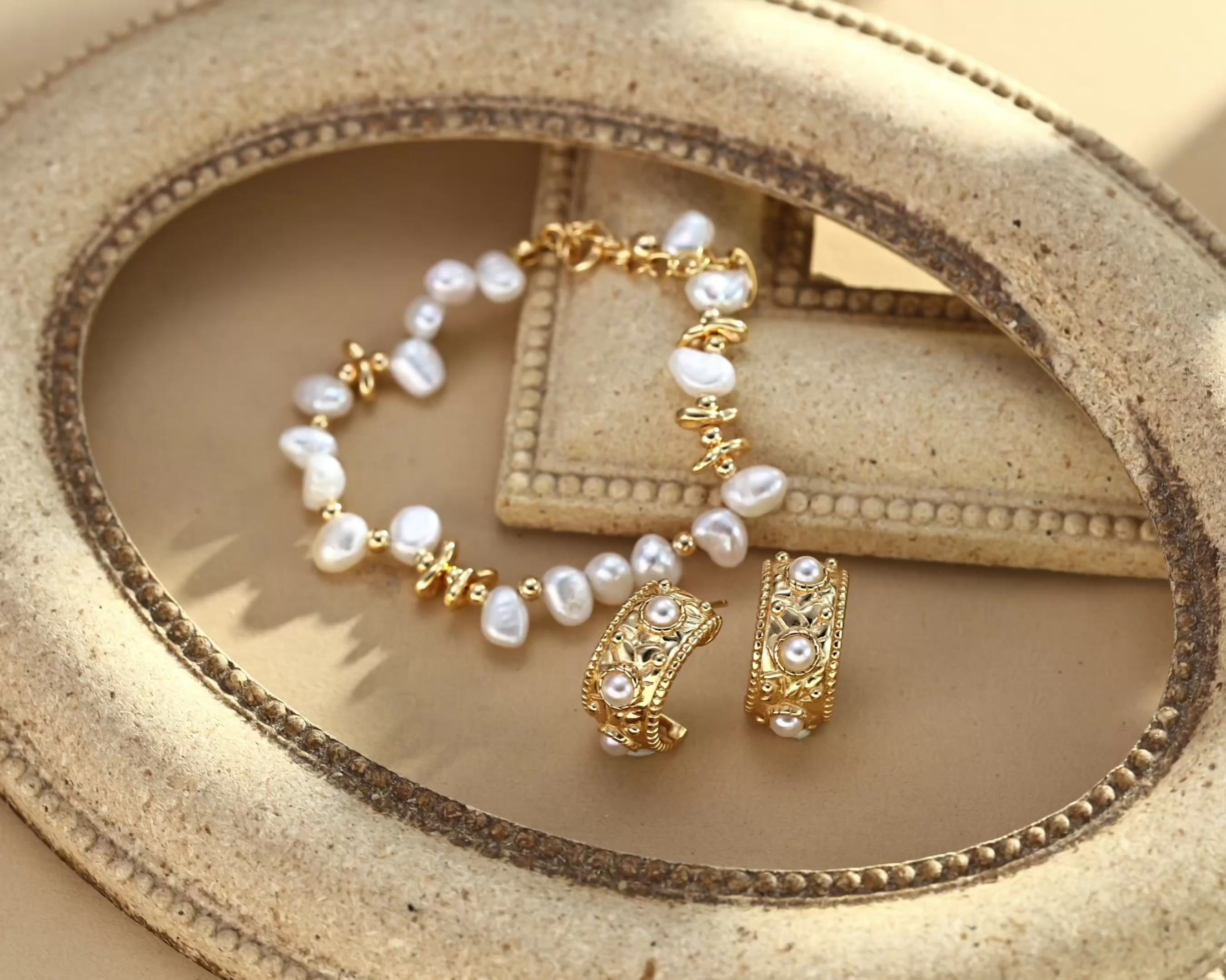 Freshwater Pearl Bracelet | 925 Sterling Silver